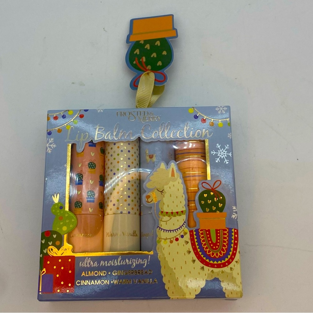 Set of 4 Moisturizing Lip Balms